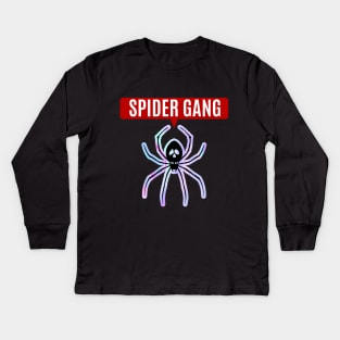 Spider Gang Kids Long Sleeve T-Shirt